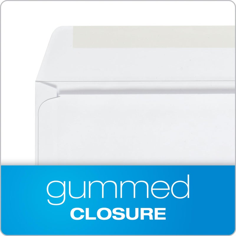 Columbian 6 x 9 Booklet Envelopes, Windowless, White, Gummed Closure, Mailing Envelopes, 100/Box (COLO915) - Image 2